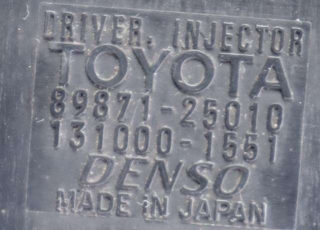 Styreenhet diverse til Toyota Hilux 2006-2011  (DENSO|131000-1551|89871-25010|)
