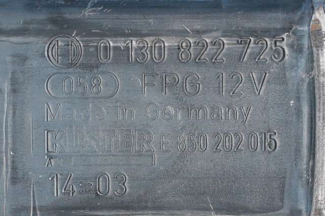 Ruteheis, kun motor, venstre bak til VW Golf VII 2012-2017 (Fase 1)  (VAG|5Q0 959 811 A|)