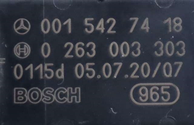 Parkeringssensor bak til Mercedes ML 2005-2011 (W164) (W164) (BOSCH|0 263 003 303|001 542 74 18|)
