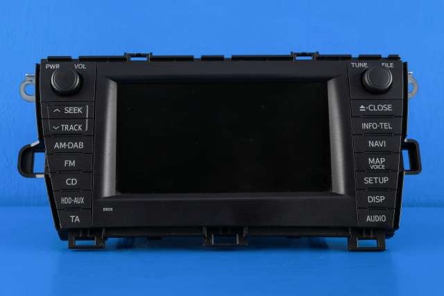 Bilstereo navigasjon til Toyota Prius, 2009-2016 (Type III) (COMBI) (COMBI) (TOYOTA|86120-47400)