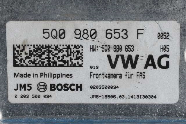 Kamera til VW Golf VII 2012-2017 (Fase 1)  (VAG|5Q0 980 653 F|)