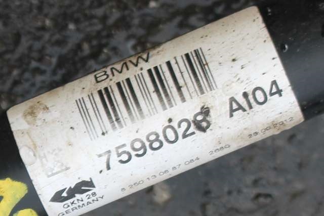 Drivaksel høyre foran, diesel/automat til BMW X3 2010-2017 (F25) (F25) (BMW|7 598 028|)