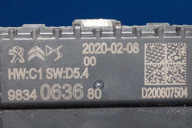 Sensor radar til Citroën C5, Aircross 2019-->>  (CITROEN|98 340636 80|)