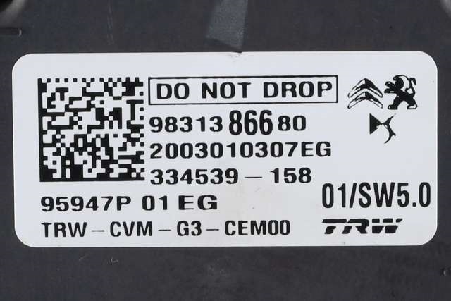 Kamera til Citroën C5, Aircross 2019-->>  (CITROEN|98 313866 80|)