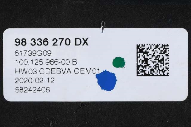 Girstang/girvelger automat til Citroën C5, Aircross 2019-->> (CITROEN|98 336270 DX|)
