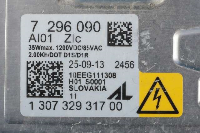 Styreenhet xenon/ballast til BMW 3-Serie 2012-2018 (F30/F31/F34) (F30/F31/F34) (BMW|7 296 090|)