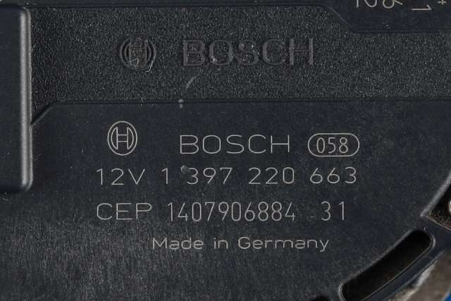 Viskermotor frontrute komplett m/overføring til VW Golf VII 2012-2017 (Fase 1)  (VAG|5G1 955 023 C|)