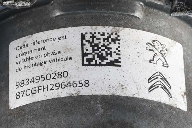 ABS sentral til Citroën Berlingo 2019-->> (Type III)  (CITROEN|98 349502 80|)