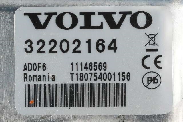 Batterilader (OBC - On Board Charger) til Volvo V60/V60 CC 2013-2018 (Type I, Fase 2) (VOLVO|32202164|)