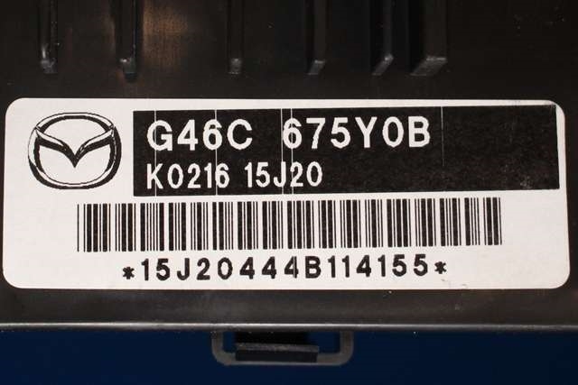 Styreenhet comfort (BCM) til Mazda CX-5 2012-2017 (Type I)  (MAZDA|G46C-67-5Y0B|)