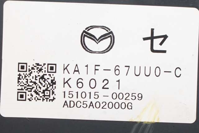 Styreenhet parkering til Mazda CX-5 2012-2017 (Type I)  (MAZDA|KA1F-67-UU0C|)