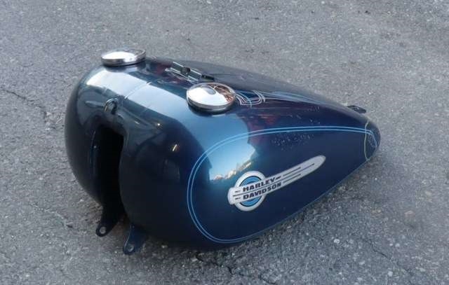 MC, Bensintank til MC Harley-Davidson FLSTC Heritage Softail Classic 0-->>  