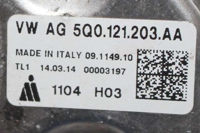Kjølevifte til VW Golf VII 2012-2017 (Fase 1) (VAG|5Q0 121 203 AA|)