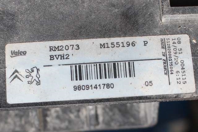 Radiator (manuell gir) til Peugeot Partner 2019-->> (Type III) (CITROEN|98 091417 80|)