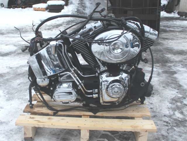 MC, Motor og gir til MC Harley-Davidson FLSTC Heritage Softail Classic 0-->>