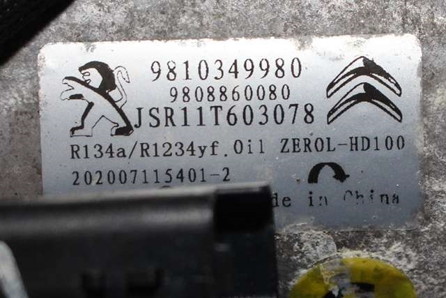 Aircondition kompressor til Peugeot Partner 2019-->> (Type III)  (PEUGEOT|98 103499 80|)