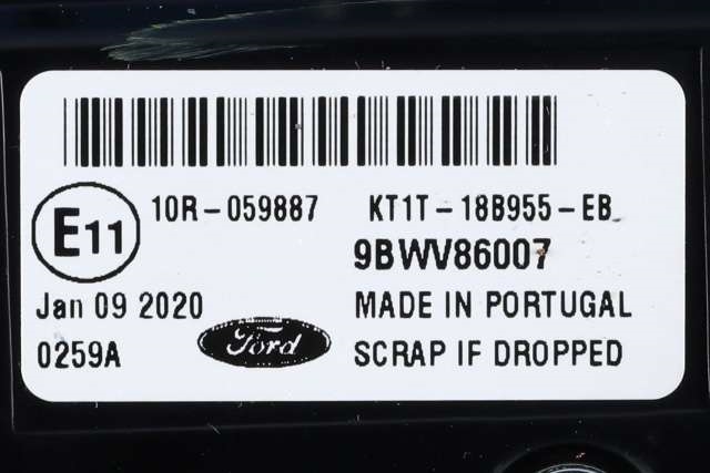 Instrument kjørecomputer til Ford Transit Connect 2018-->> Type II, Fase 2  (FORD|KT1T-18B955-EB|)