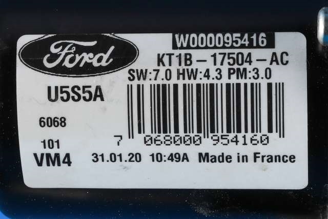 Viskermotor foran venstre til Ford Transit Connect 2018-->> Type II, Fase 2 (FORD|KT1B-17504-AC|)