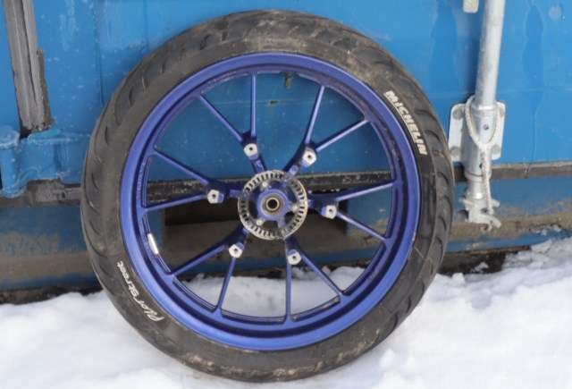 MC, Framhjul til MC Yamaha MT-125 2020-->>  (100 X 80 R 17"|)