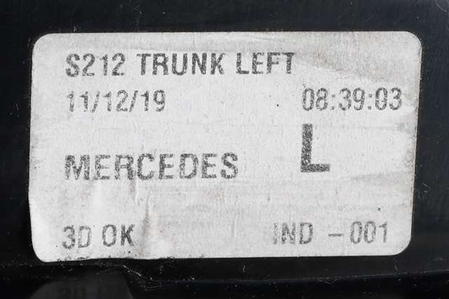 Baklykt venstre indre til Mercedes E-Klasse 2009-2013 (Fase 1) (W212) (W212) (MERCEDES|212 820 09 64|)