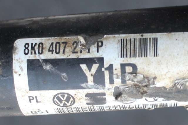 Drivaksel høyre foran, diesel/manuell til Audi A4 2007-2014 (Type IV) (B8) (B8) (VAG|8K0 407 271 P|)