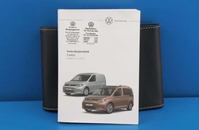 Instruksjonsbok til VW Caddy, 2020-->> (Type IV)