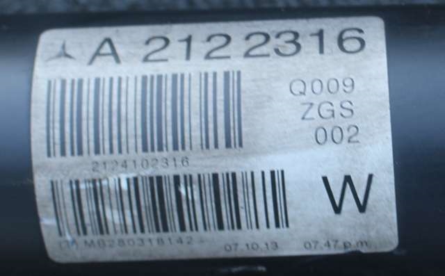 Mellomaksel til Mercedes E-Klasse 2013-2016 (Fase 2) (W212) (W212) (MERCEDES|A 212 410 23 16|)