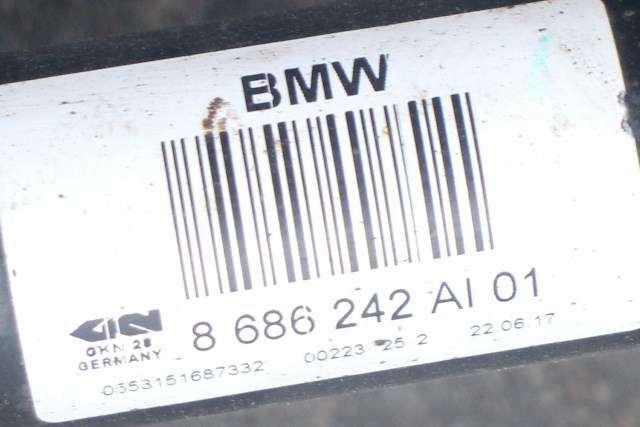 Drivaksel høyre bak, hybrid til BMW 5-Serie 2017-->> (G30/G31) (G30/G31) (BMW|8 686 242|)