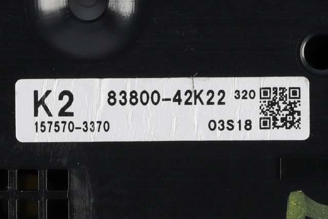 Instrumentpanel til Toyota RAV4 2013-2015 (Type IV, Fase 1)  (TOYOTA|83800-42K22|)