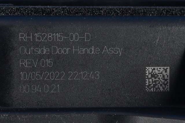 Dørhåndtak utv høyre bak til Tesla Model Y 2021-2024 (Type I)  (TESLA|1528115-00-D|)
