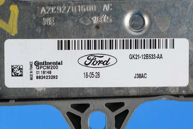 Rele gløde til Ford Transit Custom 2013-2023 (Type I) (FORD|GK21-12B533-AA|)
