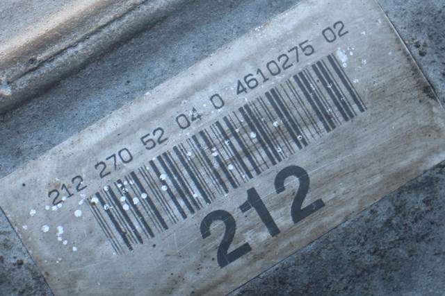 Girkasse automat til Mercedes E-Klasse 2009-2013 (Fase 1) (W212) (W212) (MERCEDES|722.908|)