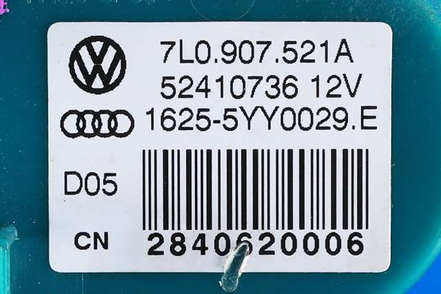 Varmeapparat motor til Audi Q7 2006-2010 (Type I, Fase 1)  