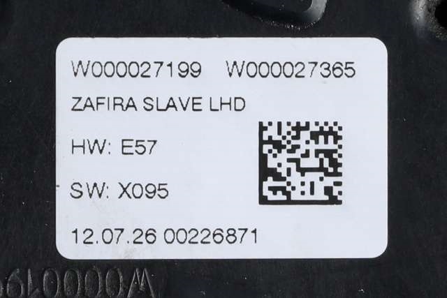Viskermotor foran høyre til Opel Zafira Tourer 2012-2018  (VALEO|W000027365|)
