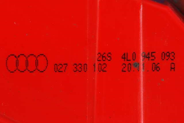 Baklykt venstre til Audi Q7 2006-2010 (Type I, Fase 1)  (VAG|4L0 945 093|)