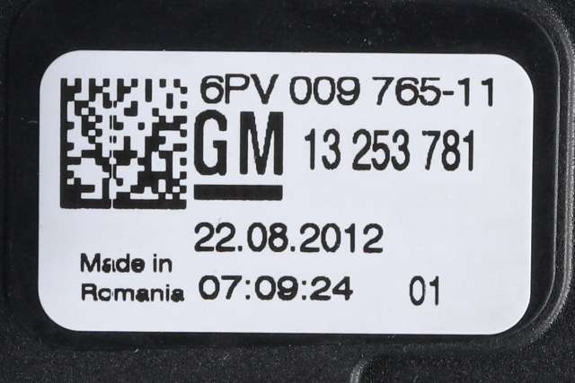 Pedal gass til Opel Zafira Tourer 2012-2018  (HELLA|6PV 009 765-11|13 253 781|)