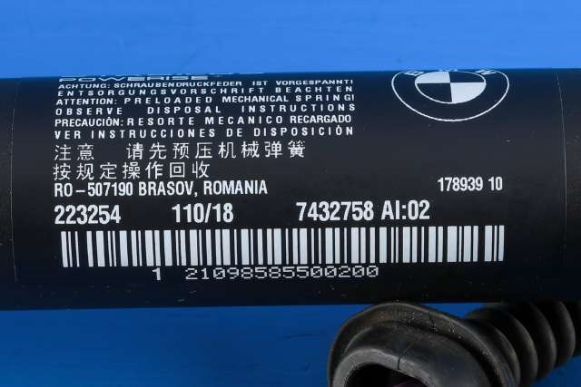 Baklukedemper høyre til BMW 2-Serie, Active/Gran Tourer 2014-->> (F45/F46) (F45/F46) (BMW|7 432 758|)
