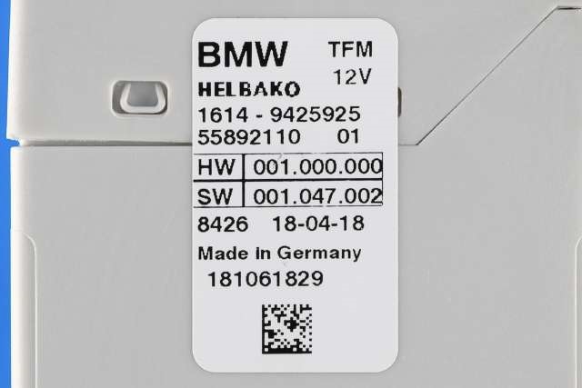Styreenhet diverse til BMW 2-Serie, Active/Gran Tourer 2014-->> (F45/F46) (F45/F46) (BMW|16.14-9 425 925|)