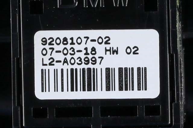 Bryter ruteheis til BMW 2-Serie, Active/Gran Tourer 2014-->> (F45/F46) (F45/F46) (BMW|9 208 107|)
