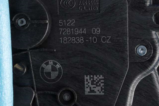 Låsekasse høyre bak til BMW 2-Serie, Active/Gran Tourer 2014-->> (F45/F46) (F45/F46) (BMW|7 281 944|)