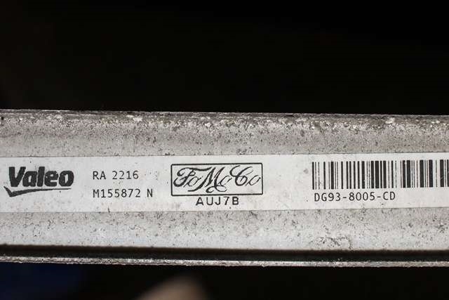 Radiator (automat gir) til Ford Mondeo 2019-->> (Type V, Fase 2)  (VALEO|M155872 N|DG93-8005-CD|)