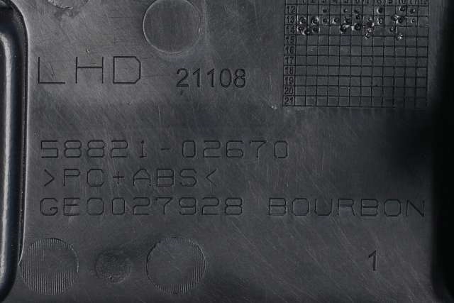 Dashbord diverse til Toyota Auris 2013-2015 (Type II, Fase 1)  