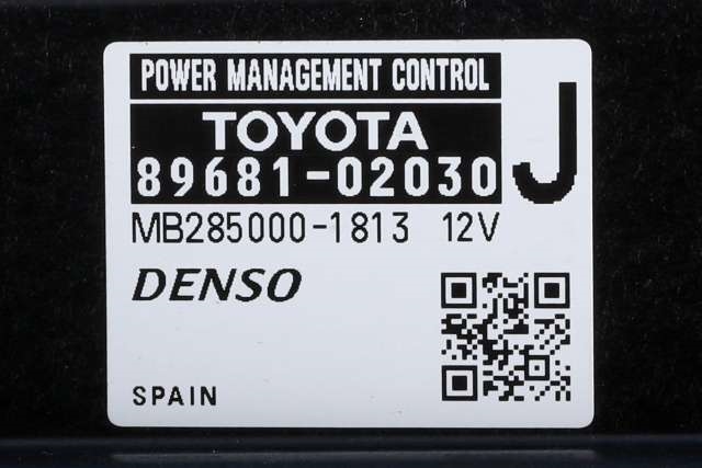 Styreenhet diverse til Toyota Auris 2013-2015 (Type II, Fase 1)  (TOYOTA|89681-02030|)
