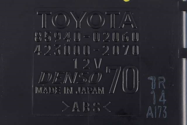 Rele diverse til Toyota Auris 2013-2015 (Type II, Fase 1)  (DENSO|423000-2070|85940-02060|)