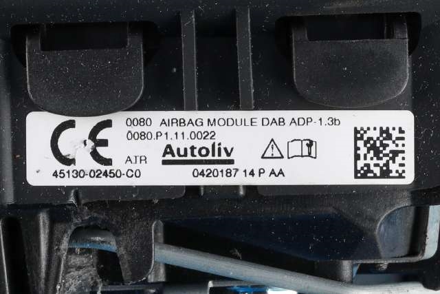 Airbag ratt til Toyota Auris 2013-2015 (Type II, Fase 1)  (TOYOTA|45130-02450|)