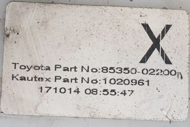 Spylertank foran til Toyota Auris 2013-2015 (Type II, Fase 1)  (TOYOTA|85350-02200|)