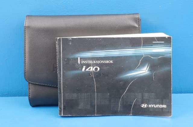 Instruksjonsbok til Hyundai i40, 2012-2017  