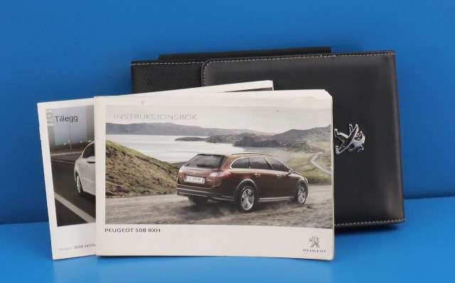 Instruksjonsbok til Peugeot 508, 2011-2014 (Type I, Fase 1)