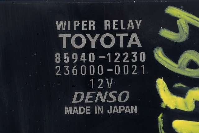 Rele diverse til Toyota Corolla 2019-->> (TOYOTA|85940-12230|)