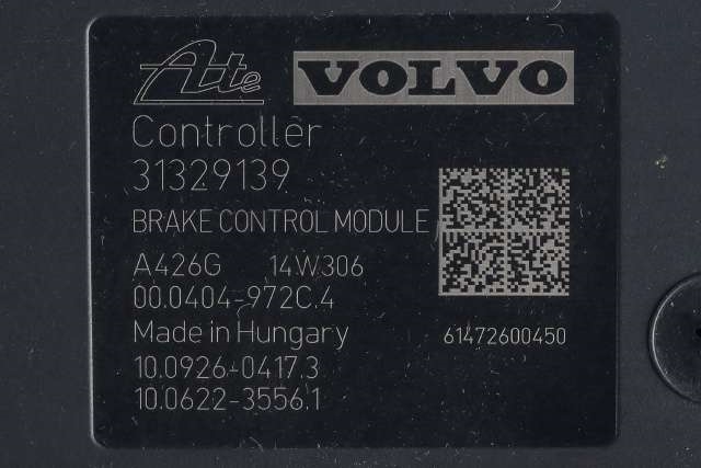 ABS sentral til Volvo V70 2014-2016 (Type III, Fase 2)  (VOLVO|P31400543|)